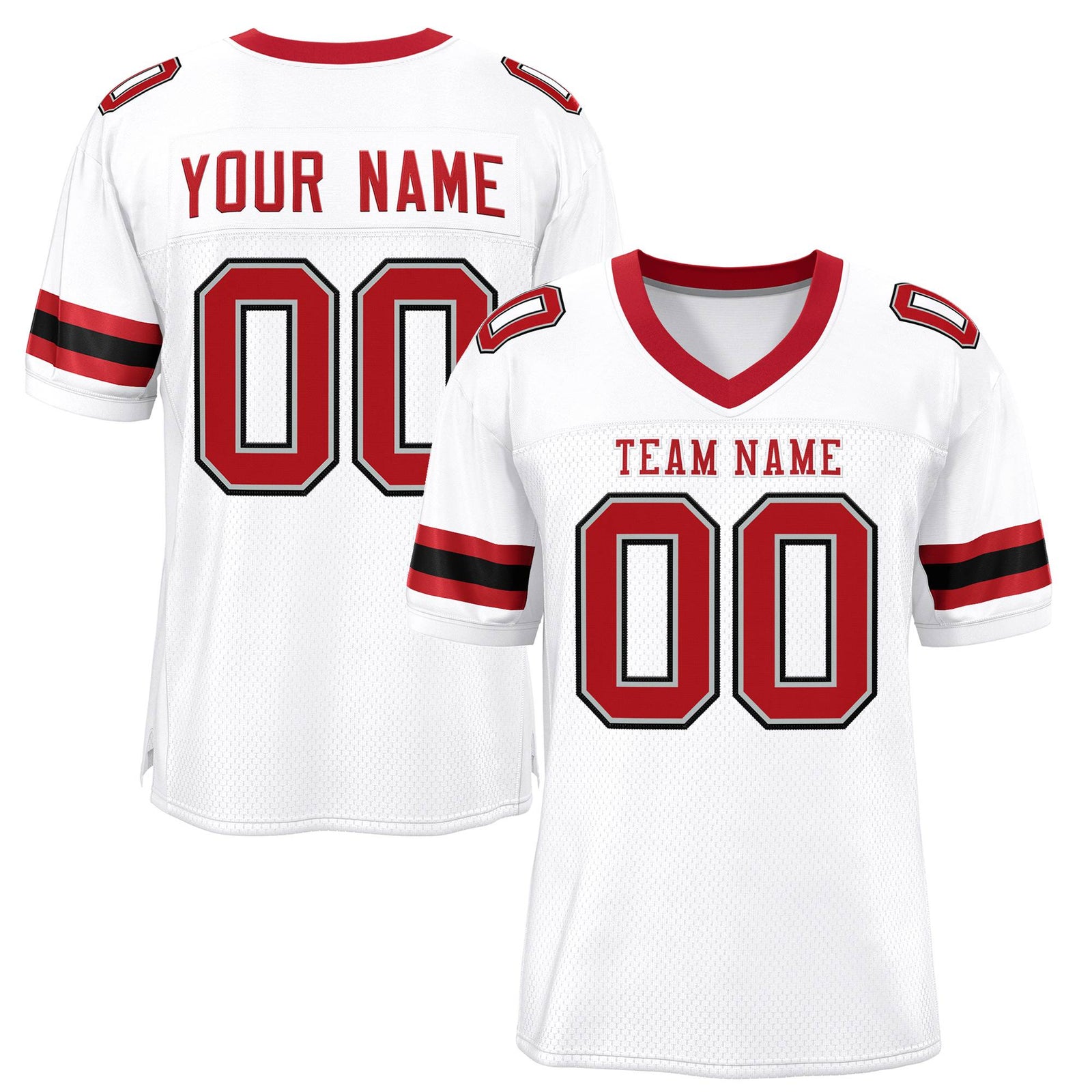 Custom Football Jersey Personalized Sports Uniform for Men Women Youth