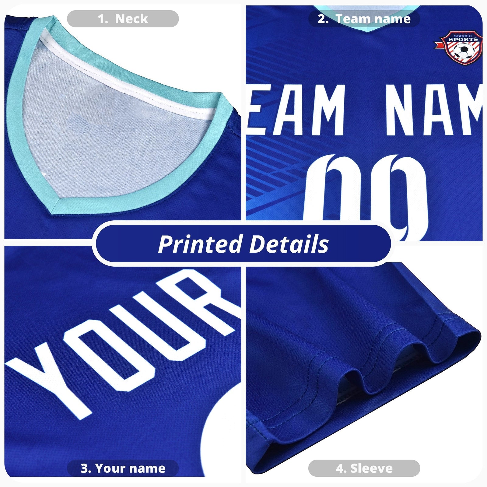 Custom Red Black Vertical Stripes Casual Outdoor Soccer Sets Jersey