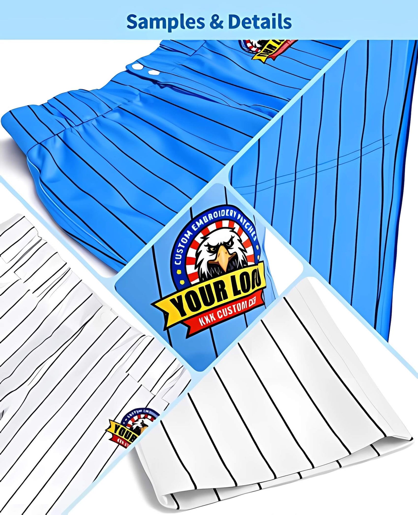 Custom Black Yellow Pinstripe Fit Stretch Practice Loose-fit Baseball Pants
