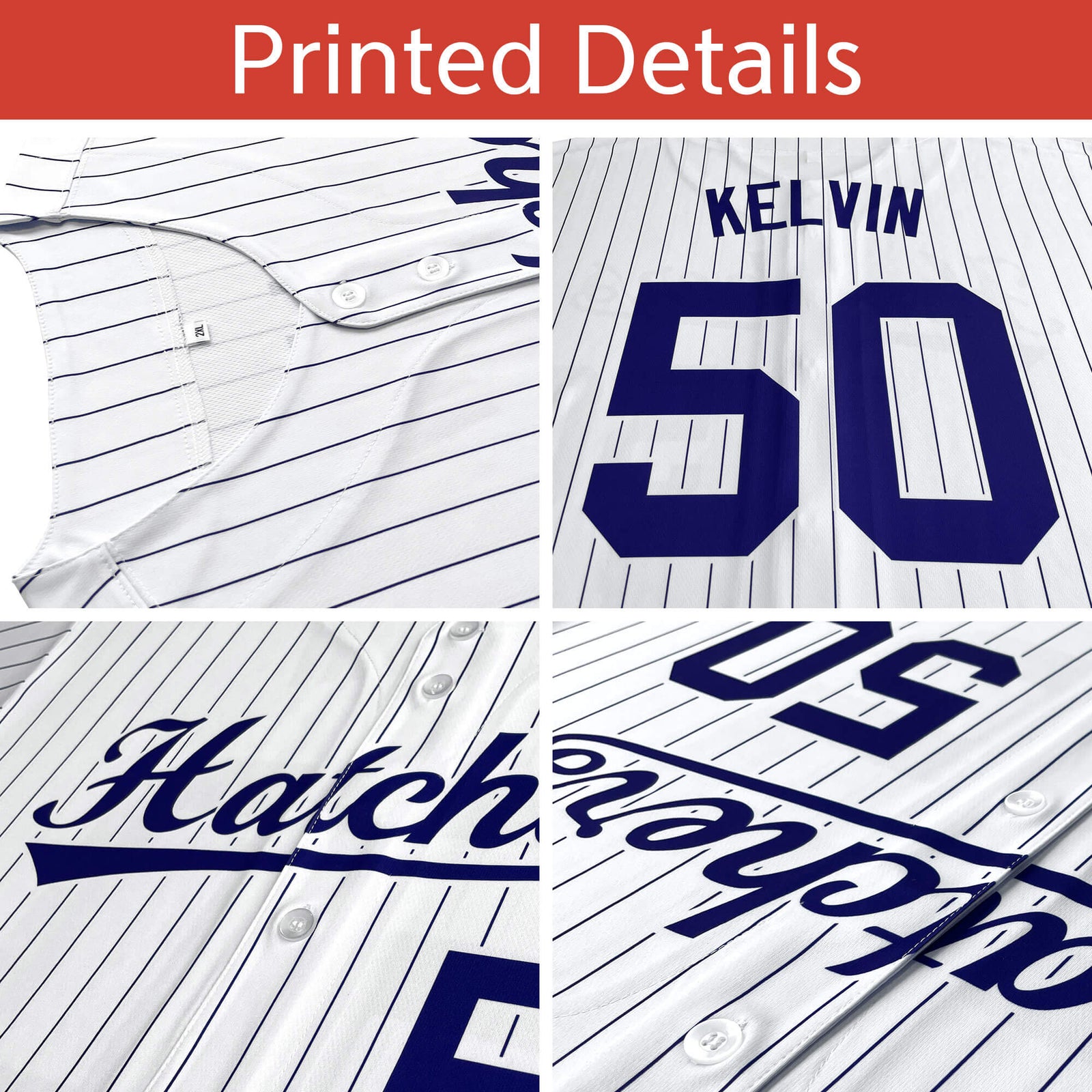 Custom White Pink Gradient Stripe Fashion Authentic Two-Button Softball Jersey