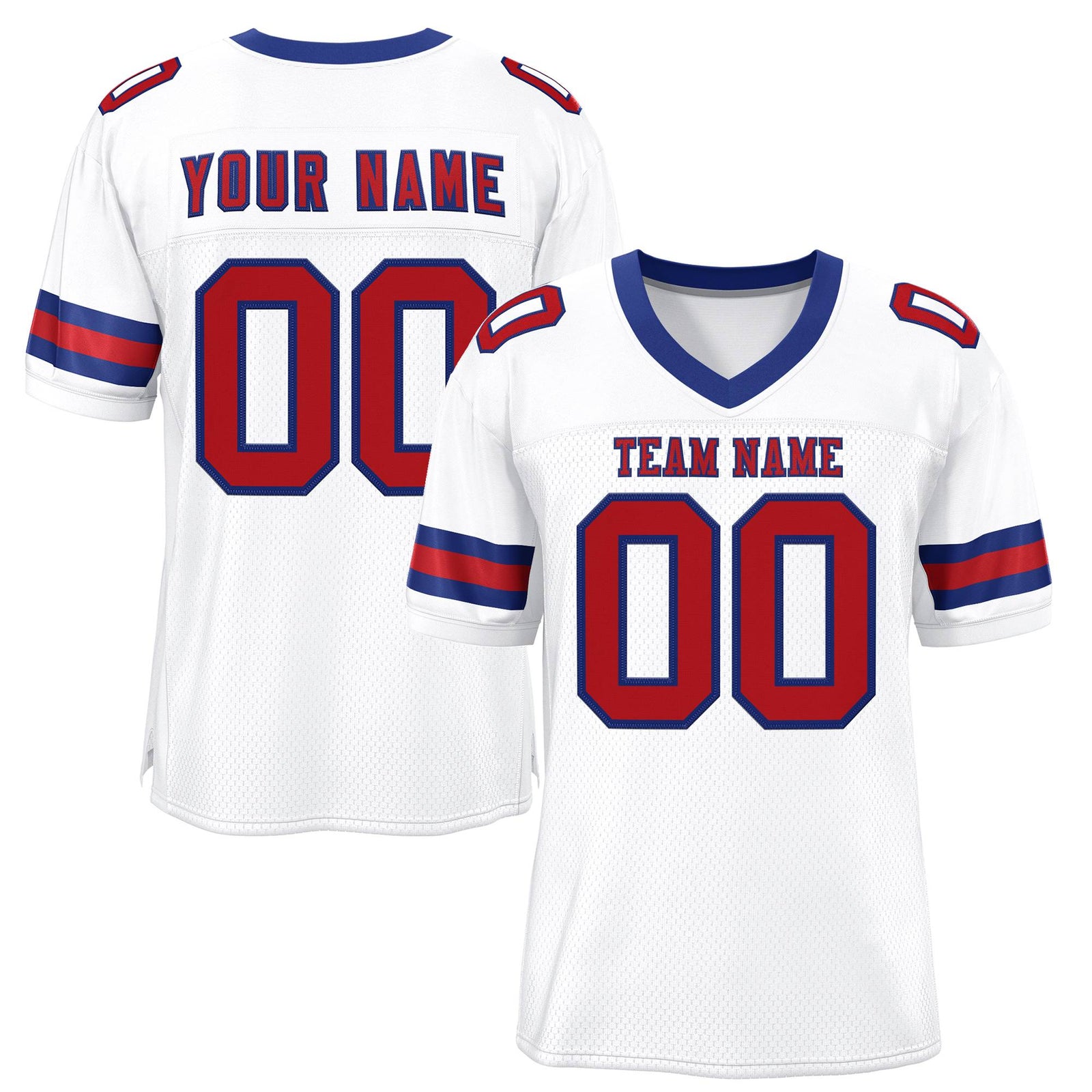 Custom Football Jersey Personalized Sports Uniform for Men Women Youth