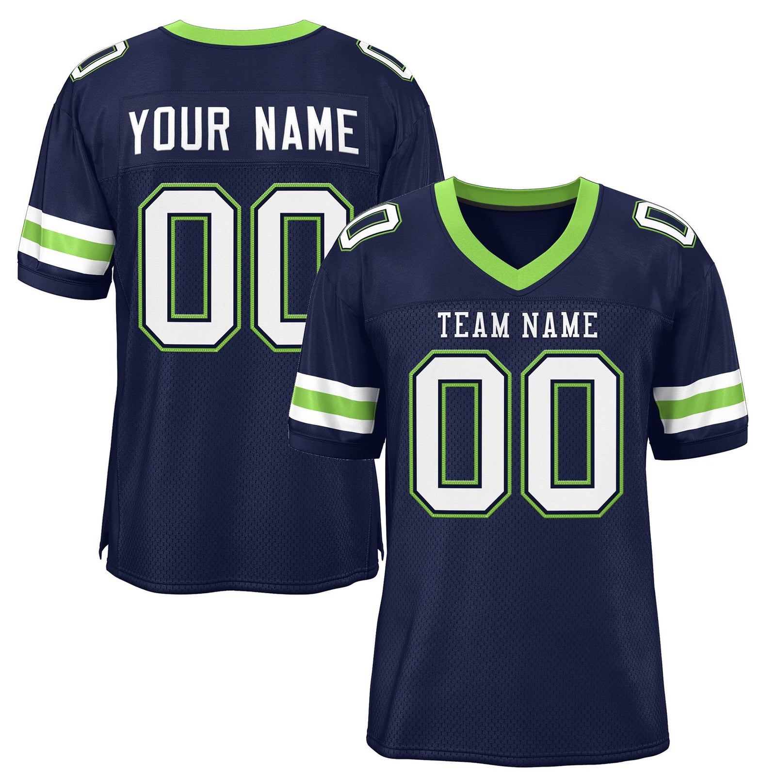 Custom Your Own Football Jersey with Personalized Name and Team Number