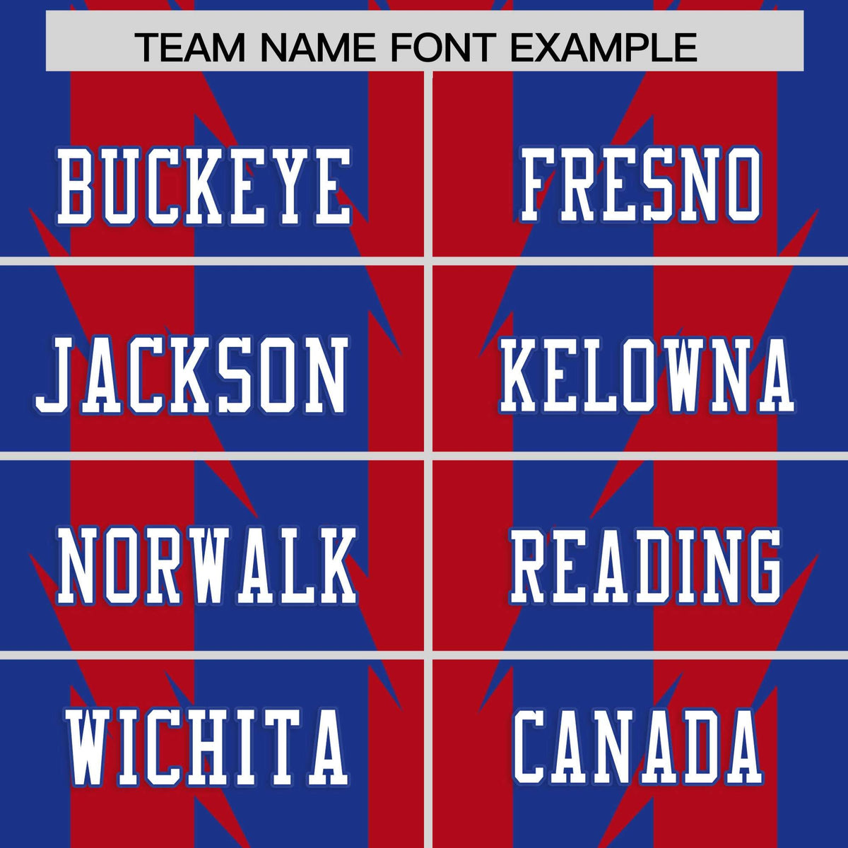 Custom Royal Red Personalized Razr Stripe Graffiti Pattern Flag Football Jersey