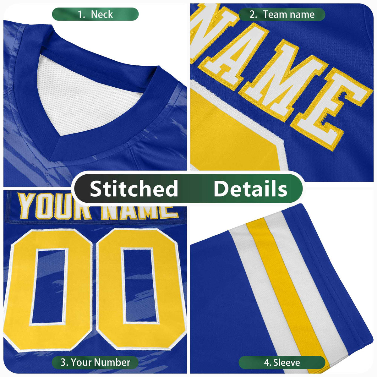 Custom Gray Midnight Green Personalized Razr Stripe Graffiti Pattern Flag Football Jersey