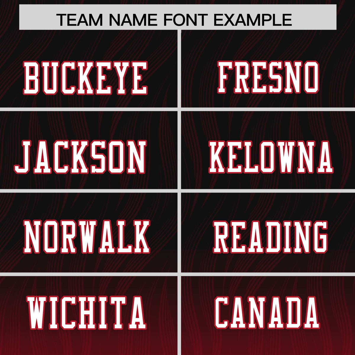 Custom Black Red Gradient Fashion Outdoor Flag Football Jersey