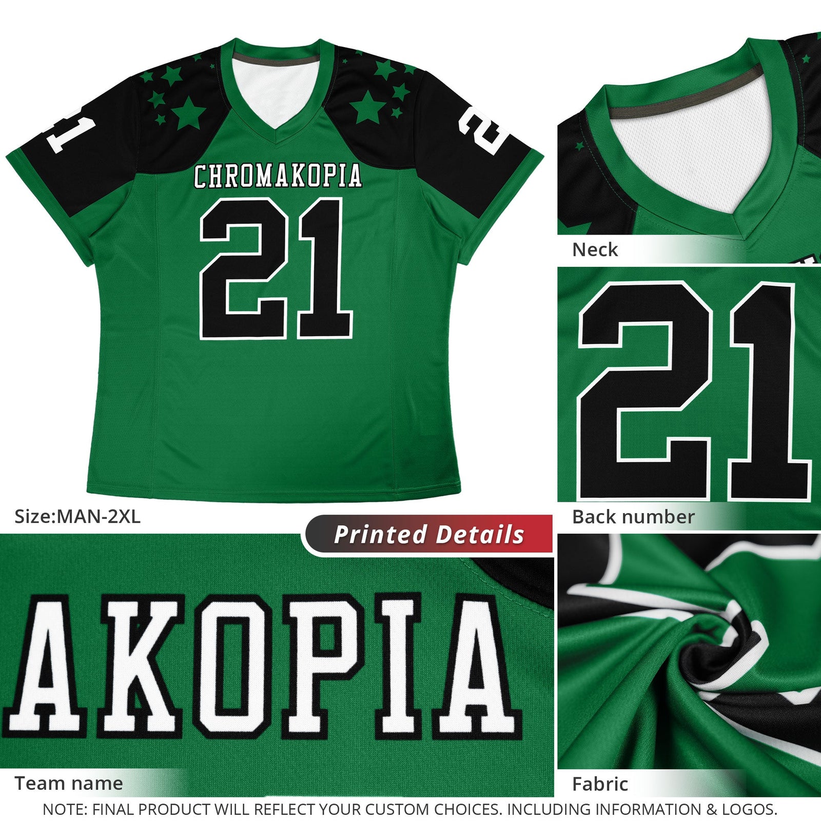 Custom Red Black and White Graffiti Pattern Flag Football Jerseys