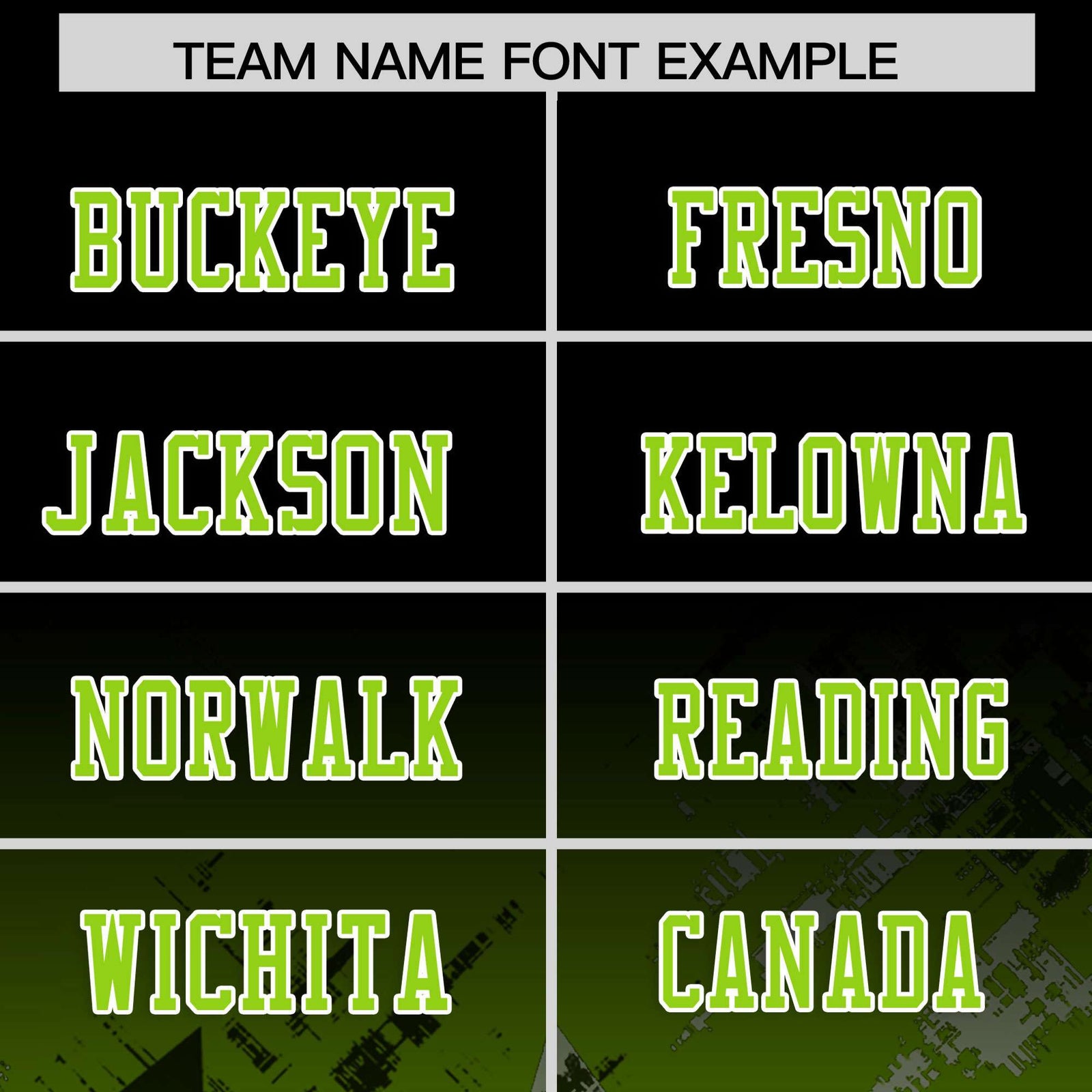 Custom Black Neon Green Personalized Star Gradient Flag Football Jersey