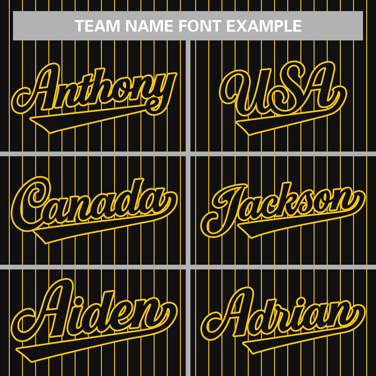 Custom Pinstripe Baseball Jersey Button Down Shirt Personalized for Adults/Youth