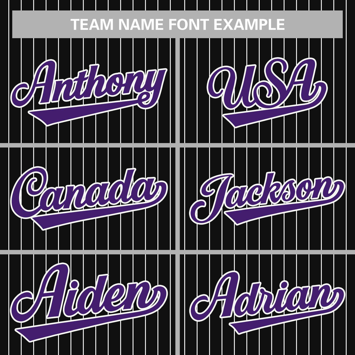 Custom Mens Personalized Pinstripe Baseball Jersey Team Sport Uniforms