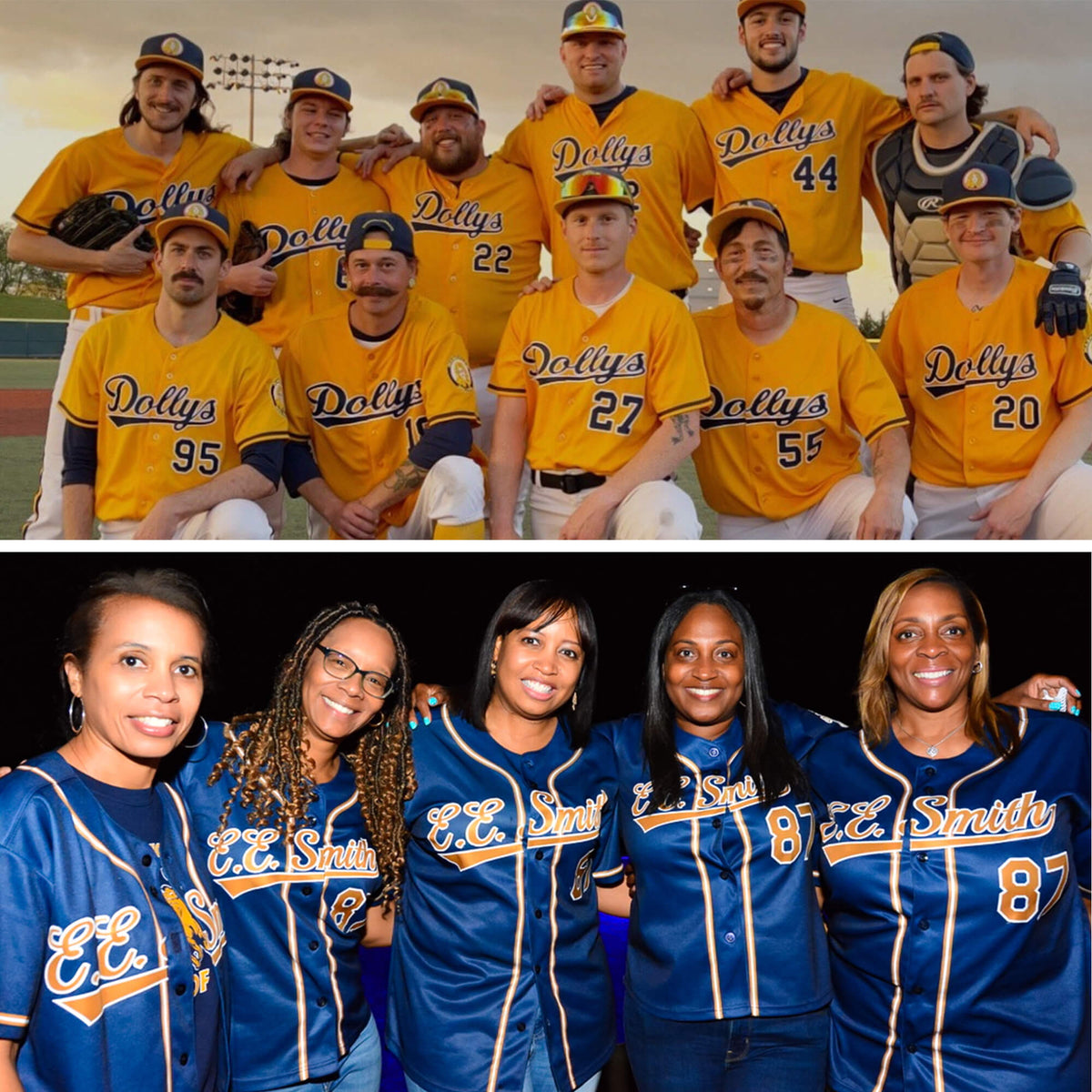 Custom Mens Personalized Pinstripe Baseball Jersey Team Sport Uniforms