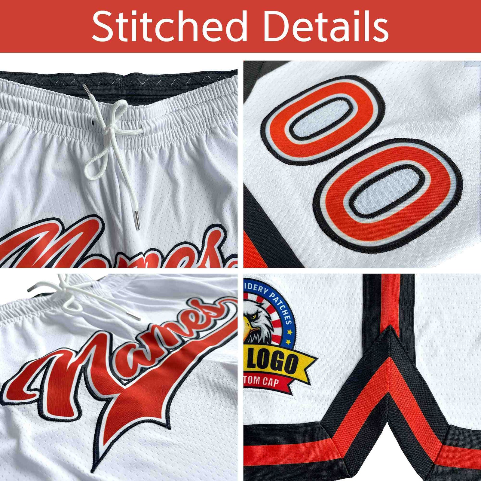Custom Pink White-Light Blue Personalized Basketball Shorts